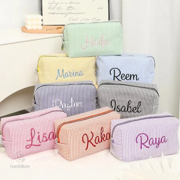 Trousse à maquillage personnalisée et élégante