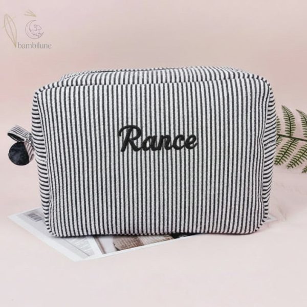 Pochette de maquillage avec design chic