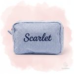Trousse à maquillage chic avec nom