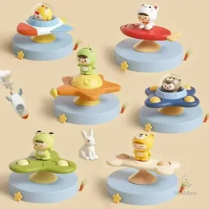 Suction Spinner - Jouet rotatif pour bébés