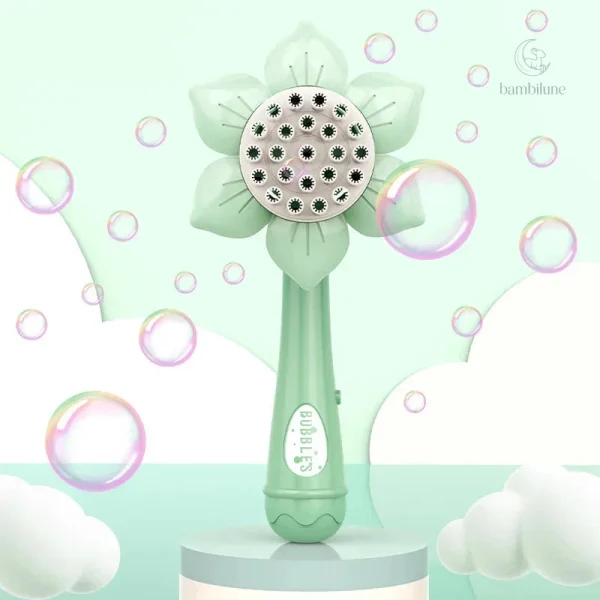 Jouet à bulles en forme de fleur pour les petits