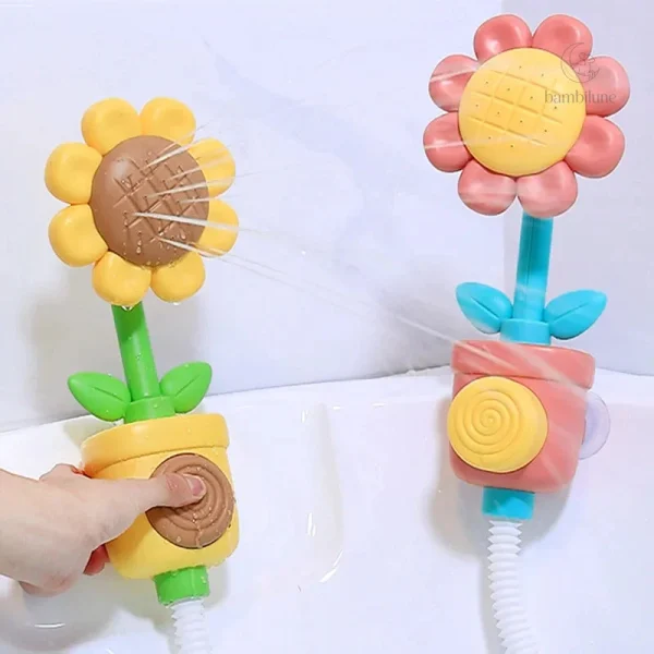 Spray de tournesol - Jouet de bain amusant pour enfants