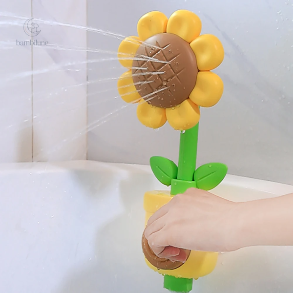 Jouet de baignoire inspiré du tournesol pour les enfants