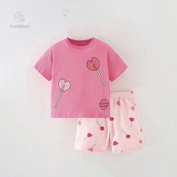 Vêtements d'été doux et confortables pour enfants
