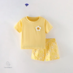 Tenue d'été assortie SunnyBloom pour enfants