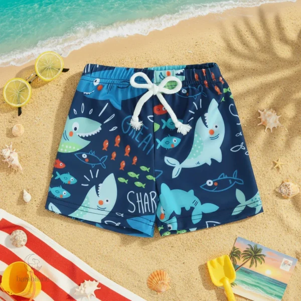 Short de bain léger pour enfants, collection estivale SunnySplash