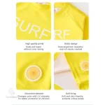 T-shirt UPF 50+ pour enfants, idéal pour la plage