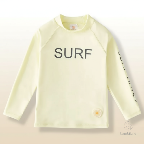 T-shirt de surf pour enfants, confort et protection