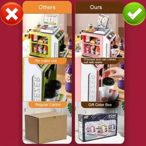Set de supermarché pour le jeu de rôle éducatif