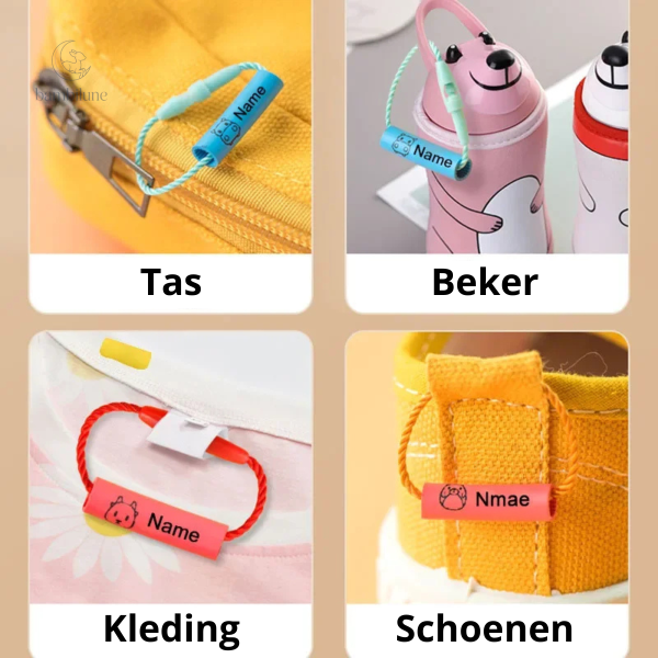 TagBuddy – Étiquette nommée pour identifier facilement