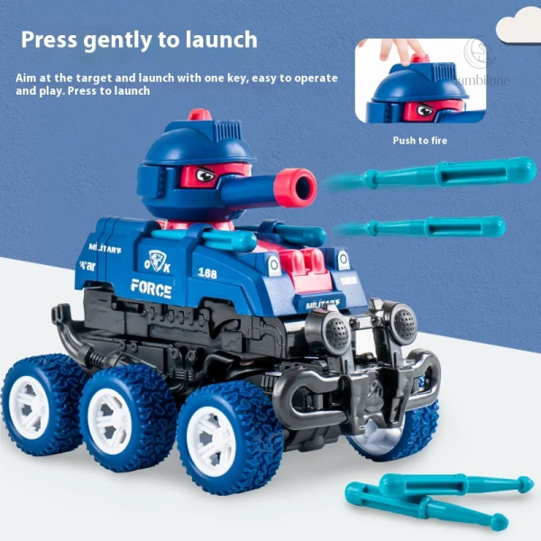 TankHero - Voiture-jouet avec fonction de tir