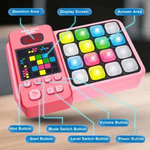 Console de jeu dynamique pour enfants de 3 à 4 ans