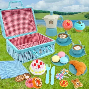 Tea Party Set – Jouets pour pique-nique chic et doux