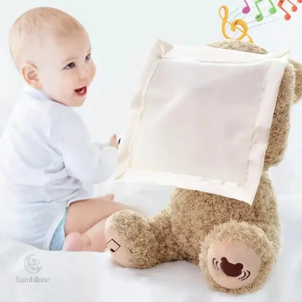 Ours en peluche Teddy Tunes avec mélodie Peekaboo