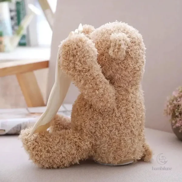Ours Peekaboo, doux et interactif pour les tout-petits