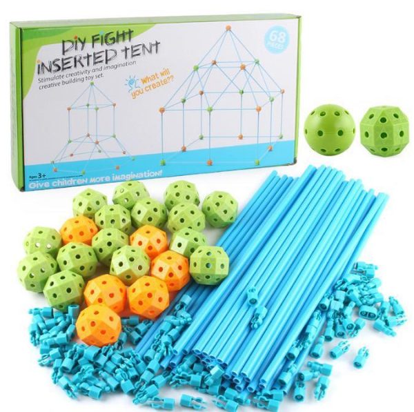 Jouet éducatif pour construire une tente facilement