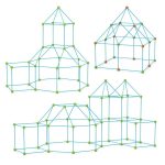 Tente à construire, parfait pour les jeux d'imagination