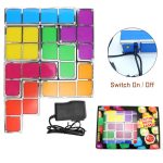 Décoration ludique Tetris pour l'éveil des enfants