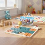 Activité ludique favorisant la concentration des jeunes enfants