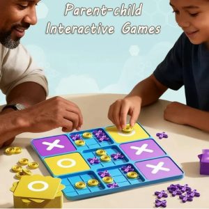 Jeu de Morpion éducatif pour développer la logique des enfants
