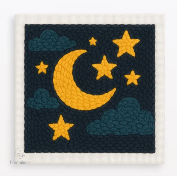 Activité créative de broderie faite main pour les enfants