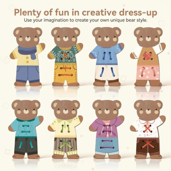 Ours ThreadBear : jeu d'adresse pour les tout-petits