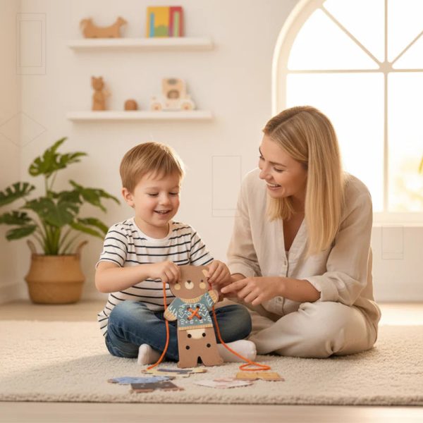 Ours Montessori : jouet interactif pour l'apprentissage ludique