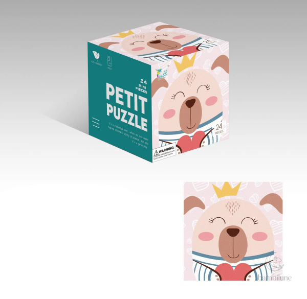 Puzzle coloré pour éveiller les sens des enfants