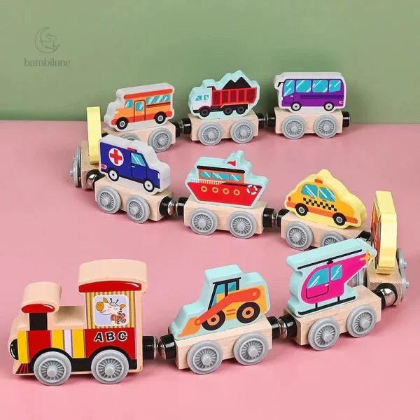 Jouets en bois stimulants pour enfants