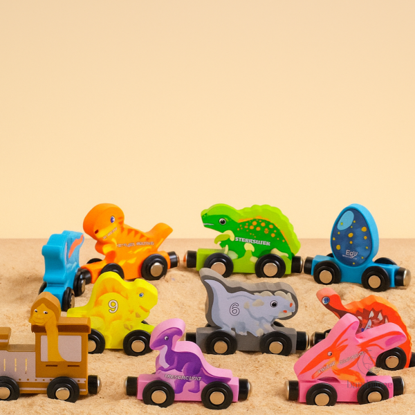 Jouets de train pour l'apprentissage ludique