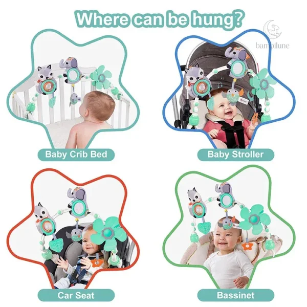 Mobile coloré pour divertir les tout-petits