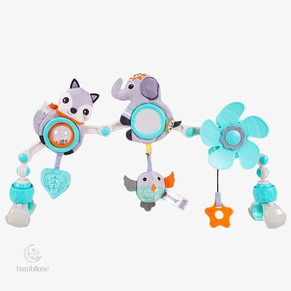 Jouet de poussette avec sons doux pour bébés