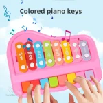 Xylophone coloré pour éveil musical des tout-petits