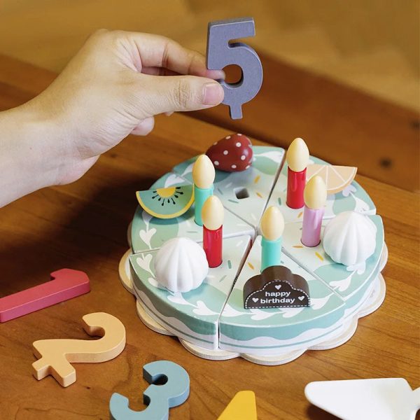 Set éducatif de cuisine pour enfants avec gâteau