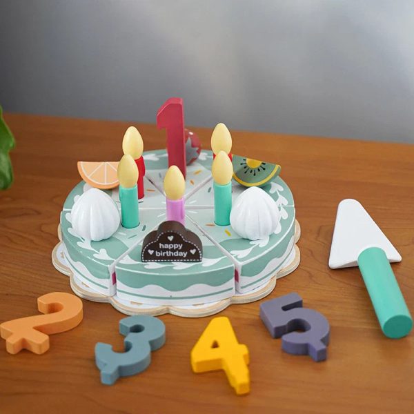 Cuisine en bois pour enfants avec accessoires colorés