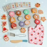 TinyKitchen – Jeu de tri de biscuits en bois pour enfants