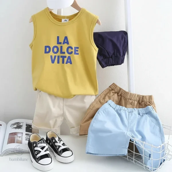 Shorts d'été pour enfants, TinyMove, adaptés aux aventures estivales