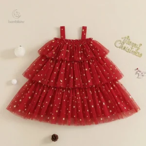 TinyStar, robe festive pour enfants, élégance assurée