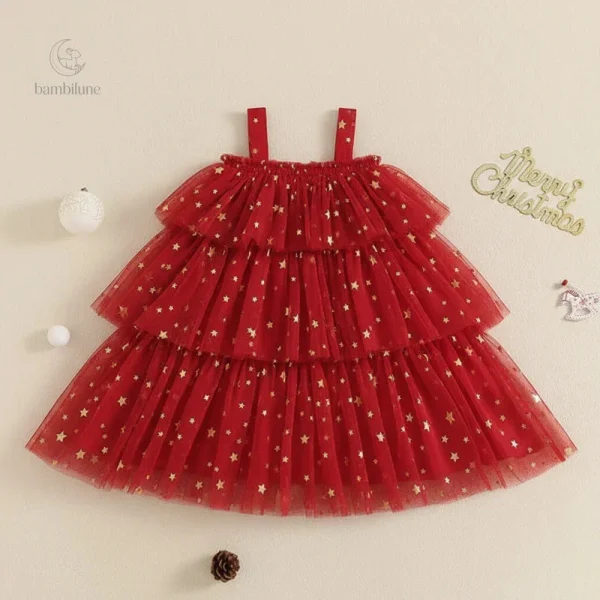 TinyStar, robe festive pour enfants, élégance assurée