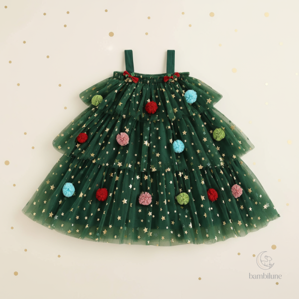 Robe de Noël pour enfants, design rêveur et stylé