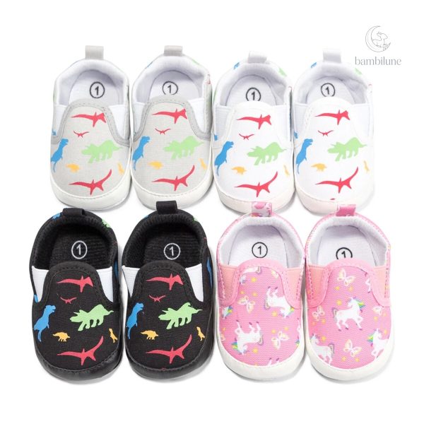 Baskets antidérapantes à enfiler pour bébés TinySteps