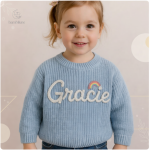 Pull personnalisé pour enfants avec prénom - TinyStitch