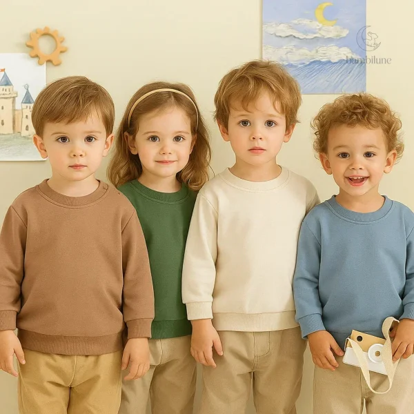 Vêtement confortable pour enfants, idéal pour le quotidien