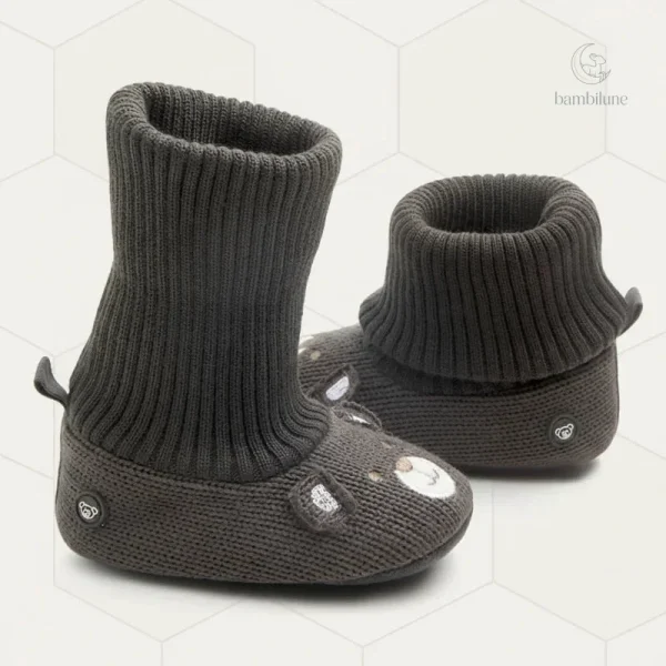 Chaussons pour bébés TinyWarm, style et protection