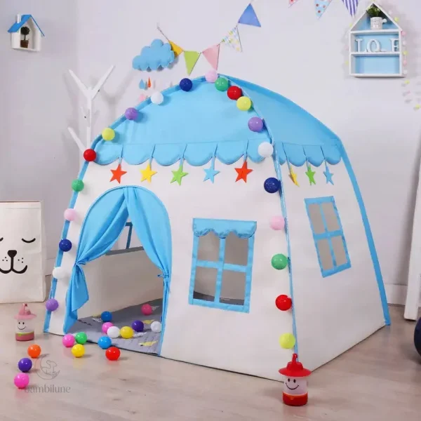 Maison de jeux pliable pour enfants de 4 à 5 ans