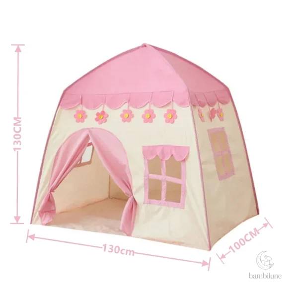 Tipi pliable pour jeux intérieurs et extérieurs