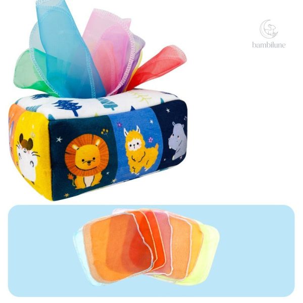 Accessoire de jeu en tissu pour bébés de 0 à 1 an