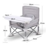 Chaise légère pour enfants, facile à transporter