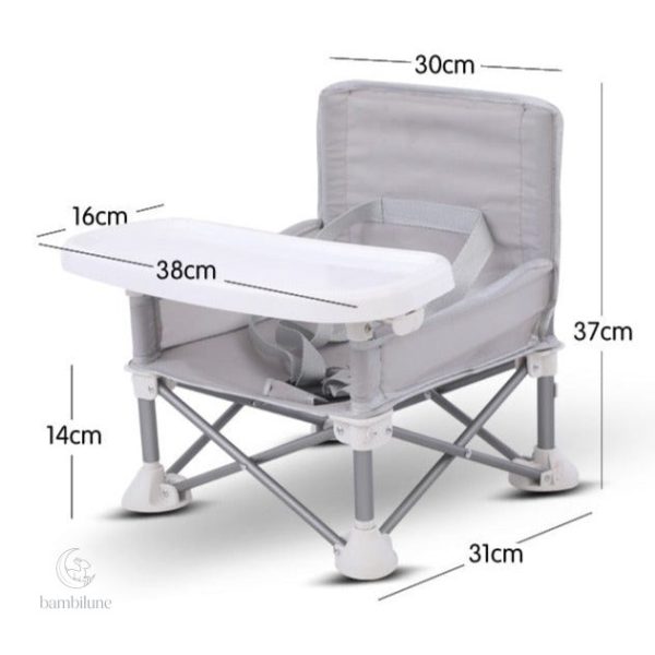 Chaise légère pour enfants, facile à transporter