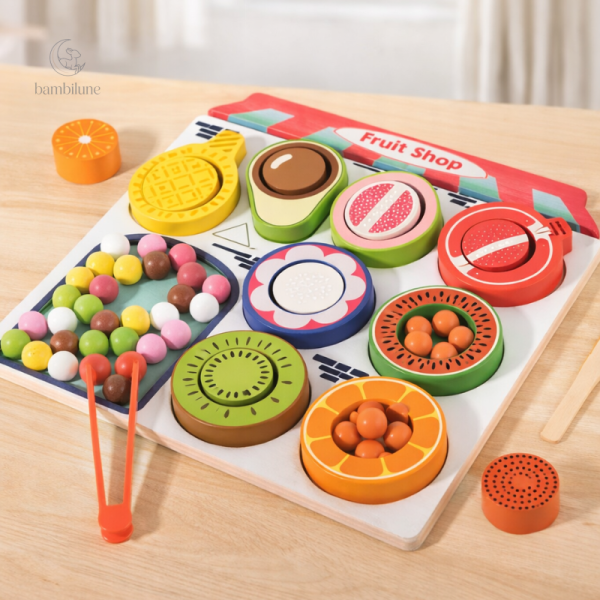 Jeu de tri éducatif – Clips pour tout-petits